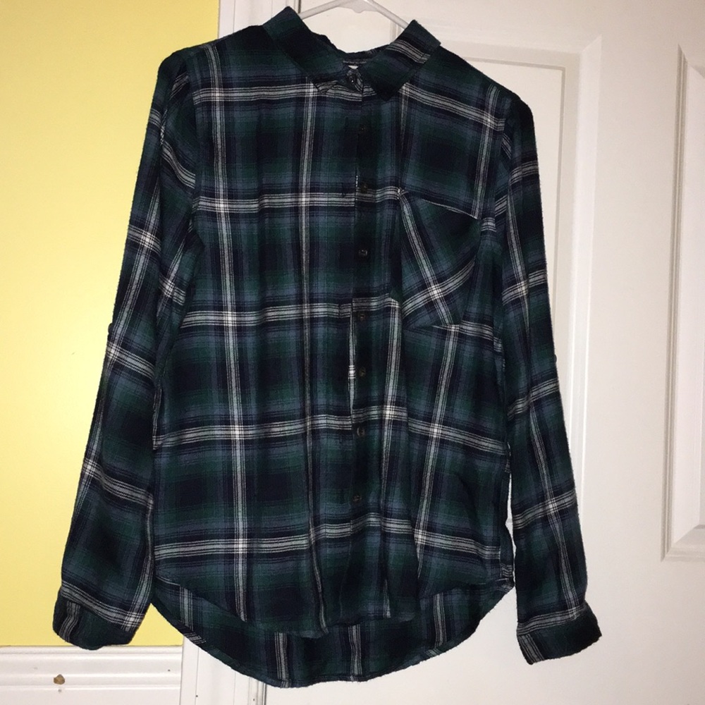 Multicolored flannel